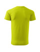 Adler MALFINI Herren T-Shirt Basic 129 Lime Workwear mit Stickerei
