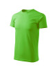Adler MALFINI Herren T-Shirt Basic 129 grüner Apfel Computerstickerei