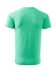 Adler MALFINI Herren T-Shirt Basic 129 Mint, Computer-Sticklogo