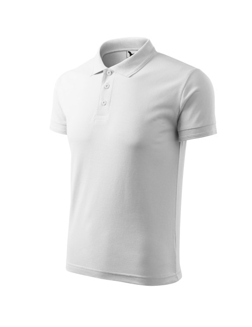 Koszulka polo męska Adler Malfini Pique Polo 203 biały - P&M