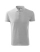Men`s polo shirt pique polo 203 light gray melange Adler Malfini
