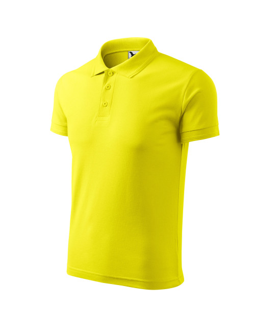 Men`s polo shirt pique polo 203 lemon Adler Malfini