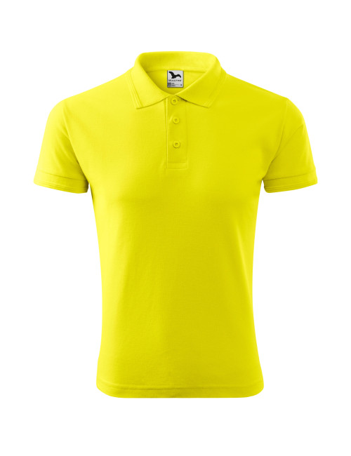 Men`s polo shirt pique polo 203 lemon Adler Malfini