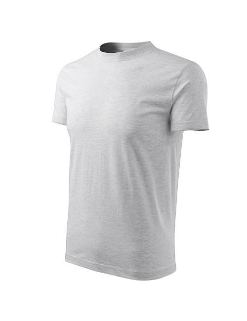 Unisex klassisches T-Shirt 101 hellgrau meliert Adler Malfini