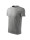 Unisex t-shirt classic 101 dark gray melange Adler Malfini