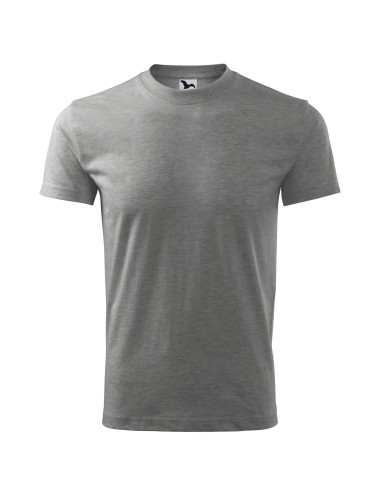 Koszulka unisex classic 101 ciemnoszary melanż Adler Malfini