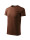 Unisex t-shirt heavy new 137 chocolate Adler Malfini