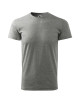 Unisex T-Shirt Heavy New 137 Dunkelgrau Melange Adler Malfini