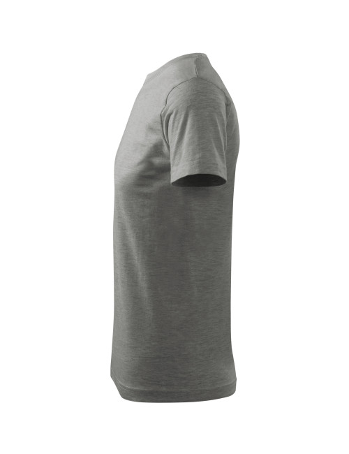 Unisex T-Shirt Heavy New 137 Dunkelgrau Melange Adler Malfini