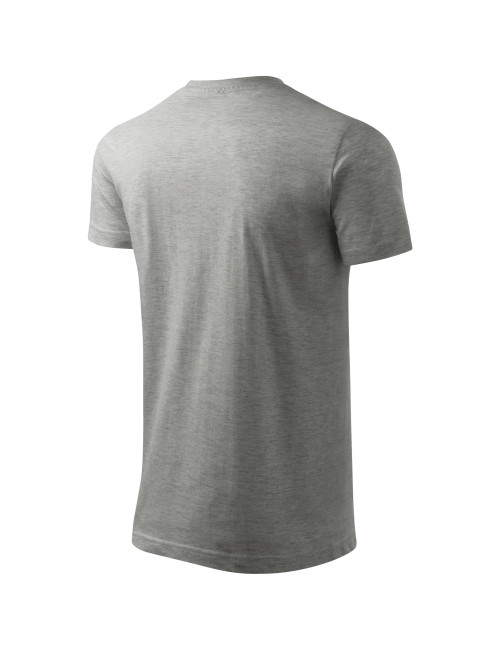 Unisex T-Shirt Heavy New 137 Dunkelgrau Melange Adler Malfini