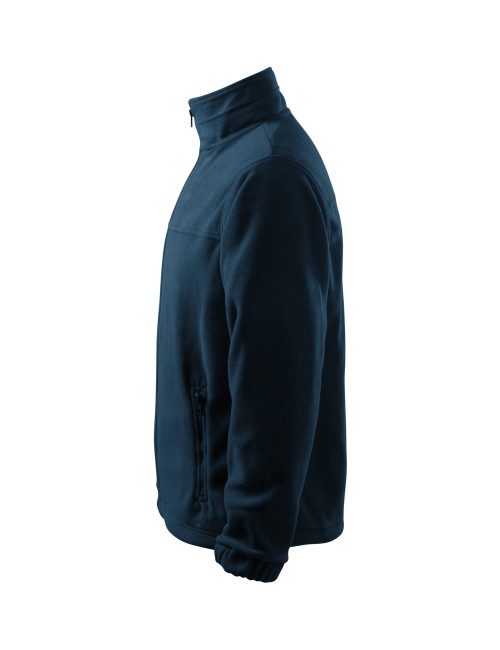 Adler RIMECK Men`s Fleece Jacket 501 navy blue computerized logo embroidery