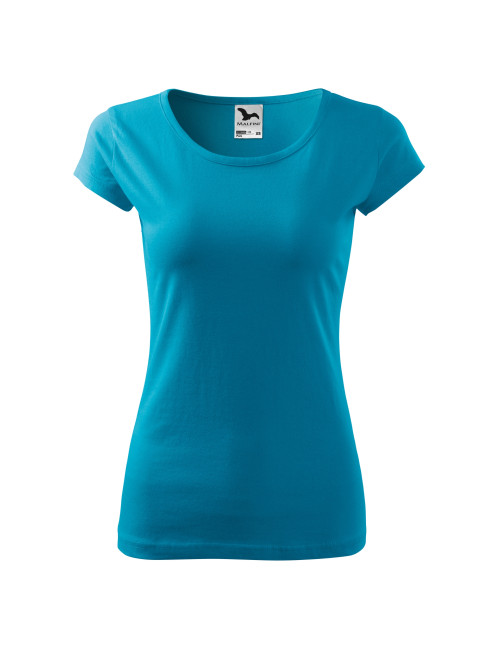 High-quality women`s t-shirt with your own embroidery, logo, print
