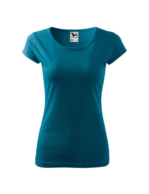 Damen T-Shirt Pure 122 Petrolblau Adler Malfini
