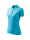 Ladies polo shirt pique polo 210 turquoise Adler Malfini