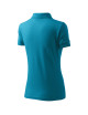 Ladies polo shirt pique polo 210 dark turquoise Adler Malfini