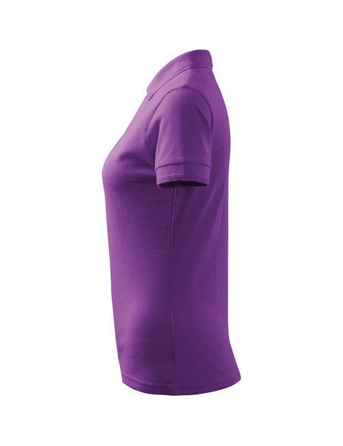 Damen Poloshirt Piqué Polo 210 Lila Adler Malfini