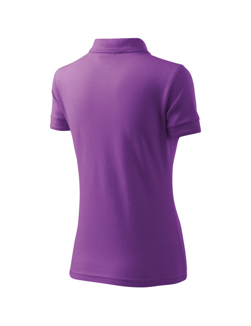 Damen Poloshirt Piqué Polo 210 Lila Adler Malfini