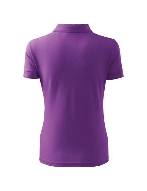 Damen Poloshirt Piqué Polo 210 Lila Adler Malfini