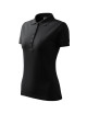 Damen-Poloshirt Pique Polo 210 Ebenholzgrau Adler Malfini