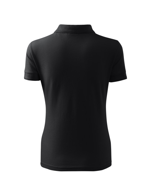Ladies polo shirt pique polo 210 ebony gray Adler Malfini