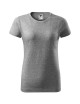 Women`s t-shirt basic 134 dark gray melange Adler Malfini