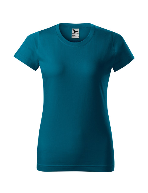 Basic Damen T-Shirt 134 Petrolblau Adler Malfini