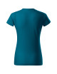 Basic Damen T-Shirt 134 Petrolblau Adler Malfini