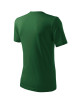 Adler MALFINI Men`s T-shirt Classic New 132 bottle green embroidery