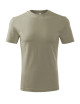 Adler MALFINI Herren T-Shirt Classic New 132 hellkhakifarbene Bekleidungsstickerei