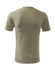 Adler MALFINI Herren T-Shirt Classic New 132 hellkhakifarbene Bekleidungsstickerei