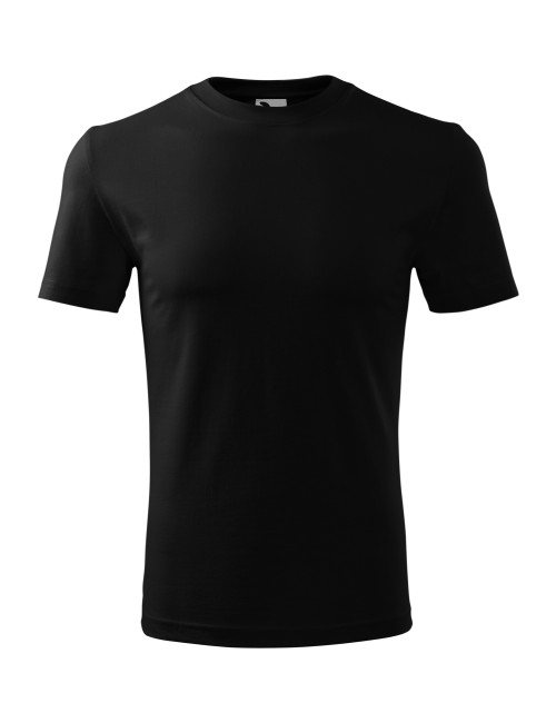 Adler MALFINI Herren T-Shirt Classic New 132 schwarze Kleidung für Logo