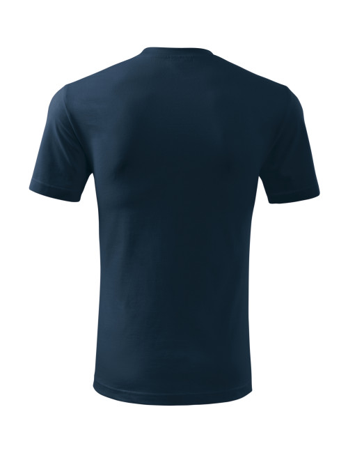 Adler MALFINI Herren T-Shirt Classic New 132 marineblaue Arbeitskleidung