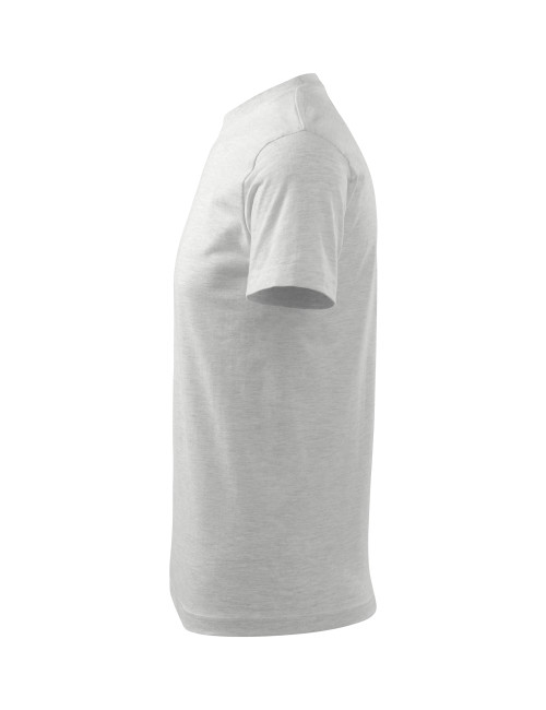 Adler MALFINI Herren T-Shirt Classic New 132 hellgrau meliert zum Besticken