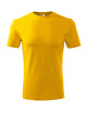 Adler MALFINI Herren T-Shirt Classic New 132 gelbe Kleidung mit Stickerei