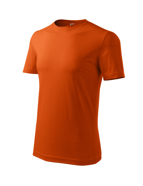 Adler MALFINI Men`s T-shirt Classic New 132 orange clothing embroidery