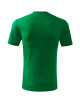Adler MALFINI Men`s T-shirt Classic New 132 Grass Green Embroidery Clothing