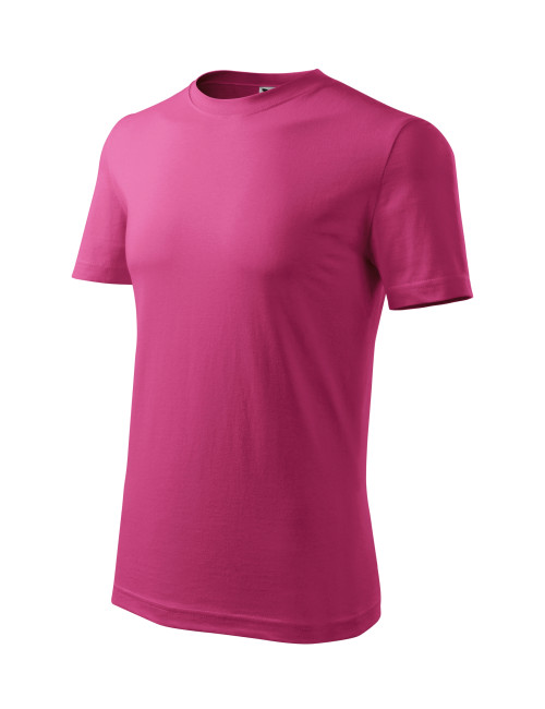 Adler MALFINI Herren T-Shirt Classic New 132 rot lila Stickerei