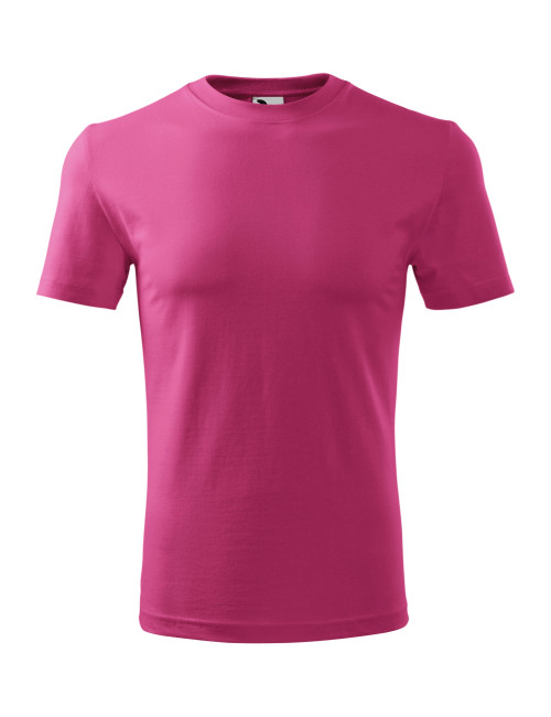 Adler MALFINI Herren T-Shirt Classic New 132 rot lila Stickerei