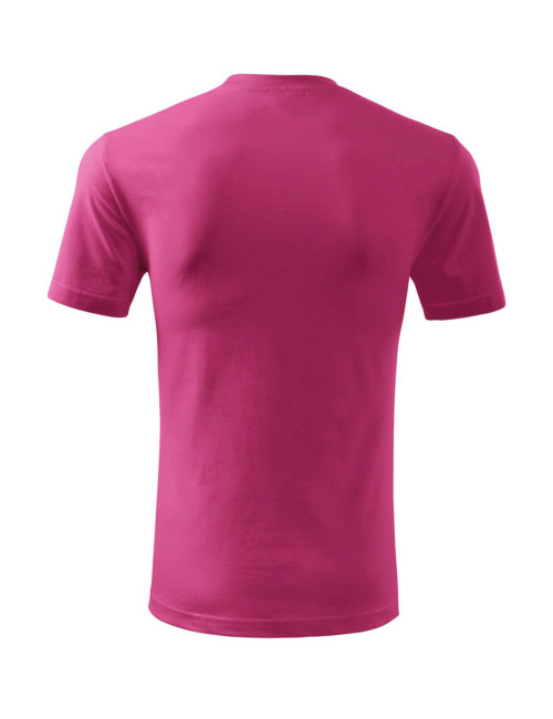 Adler MALFINI Herren T-Shirt Classic New 132 rot lila Stickerei