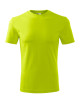 Adler MALFINI Men`s T-shirt Classic New 132 lime for embroidery or logo