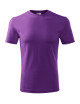 Adler MALFINI Men`s T-shirt Classic New 132 purple clothing with embroidery
