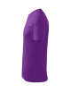 Adler MALFINI Herren T-Shirt Classic New 132 lila Bekleidung mit Stickerei