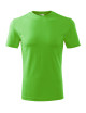 Adler MALFINI Koszulka męska Classic New 132 green apple haft logo
