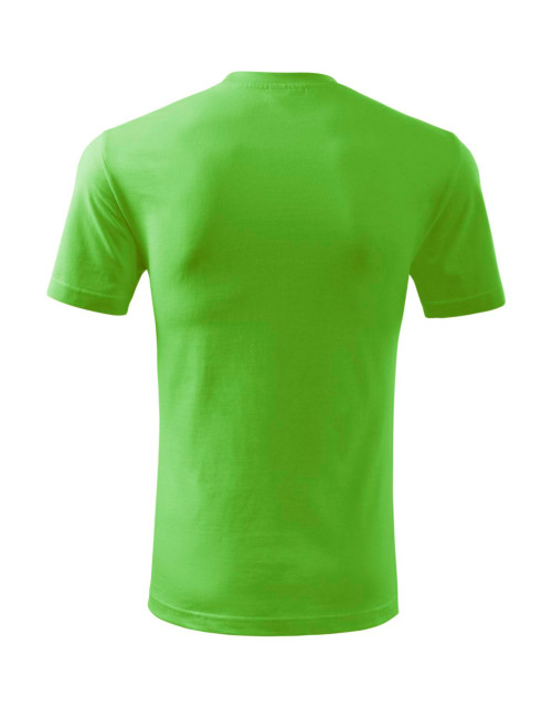 Adler MALFINI Herren T-Shirt Classic New 132 grüne Apfel-Logo-Stickerei