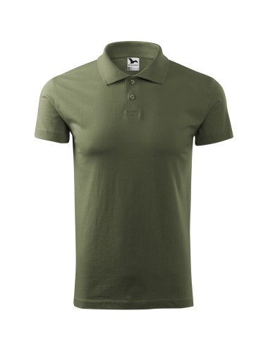 Men`s single j polo shirt. 202 khaki Adler Malfini