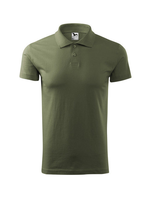 Men`s single j polo shirt. 202 khaki Adler Malfini