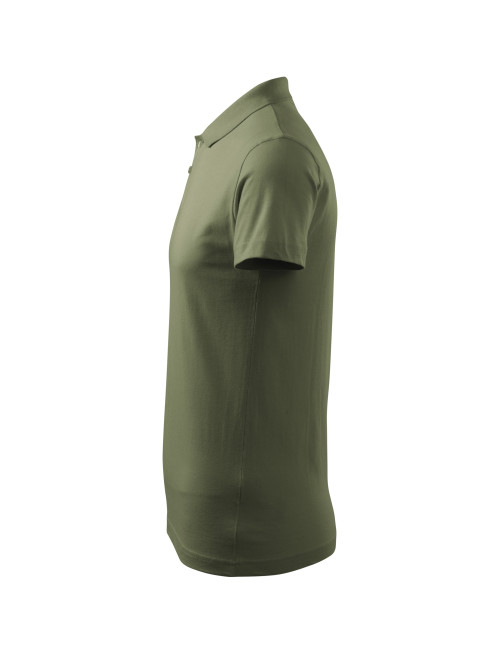 Koszulka polo męska single j. 202 khaki Adler Malfini