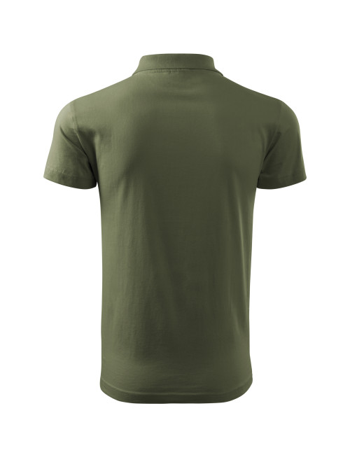 Koszulka polo męska single j. 202 khaki Adler Malfini