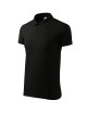 Men`s single j polo shirt. 202 black Adler Malfini