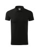 Men`s single j polo shirt. 202 black Adler Malfini